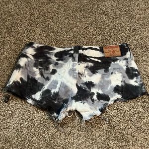 True Religion Bobby Cut-Off Jean Shorts, Size 28